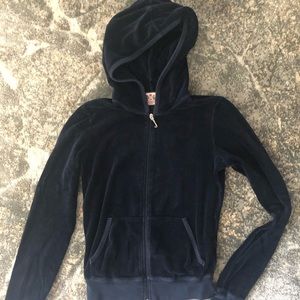Juicy Couture Zip Up Hoodie - Size Small